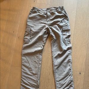 The North Face Tan Cargo Pants Relaxed Fit Lightweight